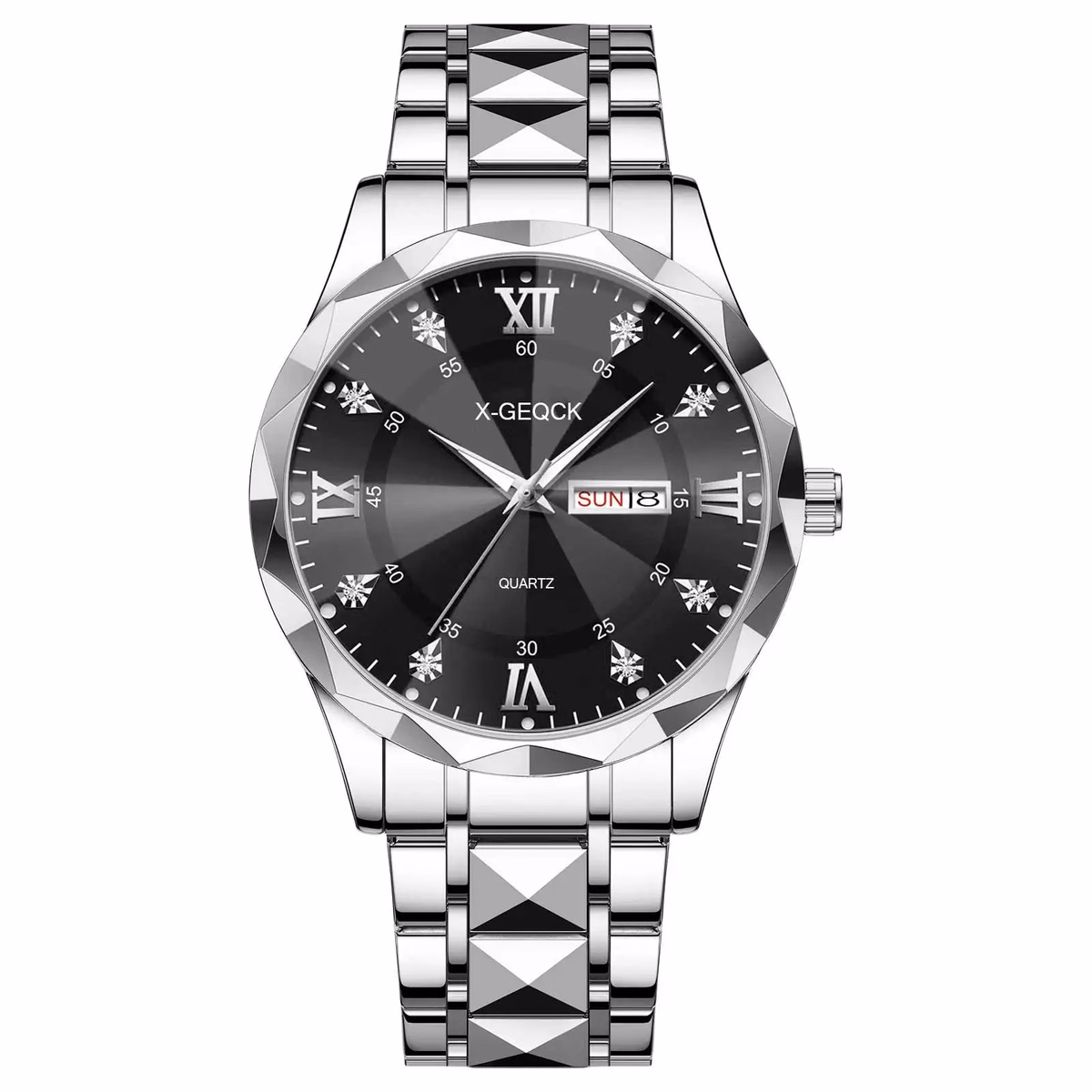 Men's Quartz Watch with Stainless Steel Band — image 8