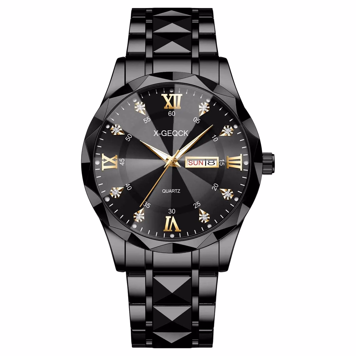 Men's Quartz Watch with Stainless Steel Band — image 5