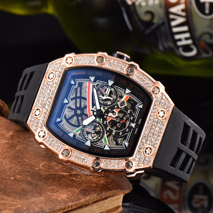 Luxury Diamond Quartz Watch — image 5
