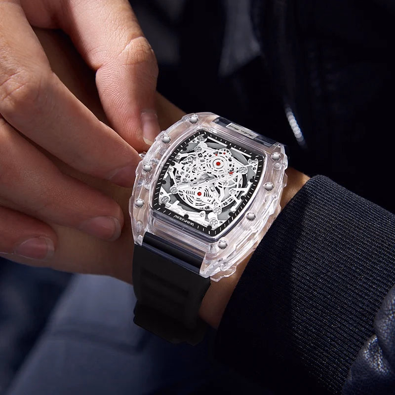 Men's Wine Barrel Quartz Watch — image 4