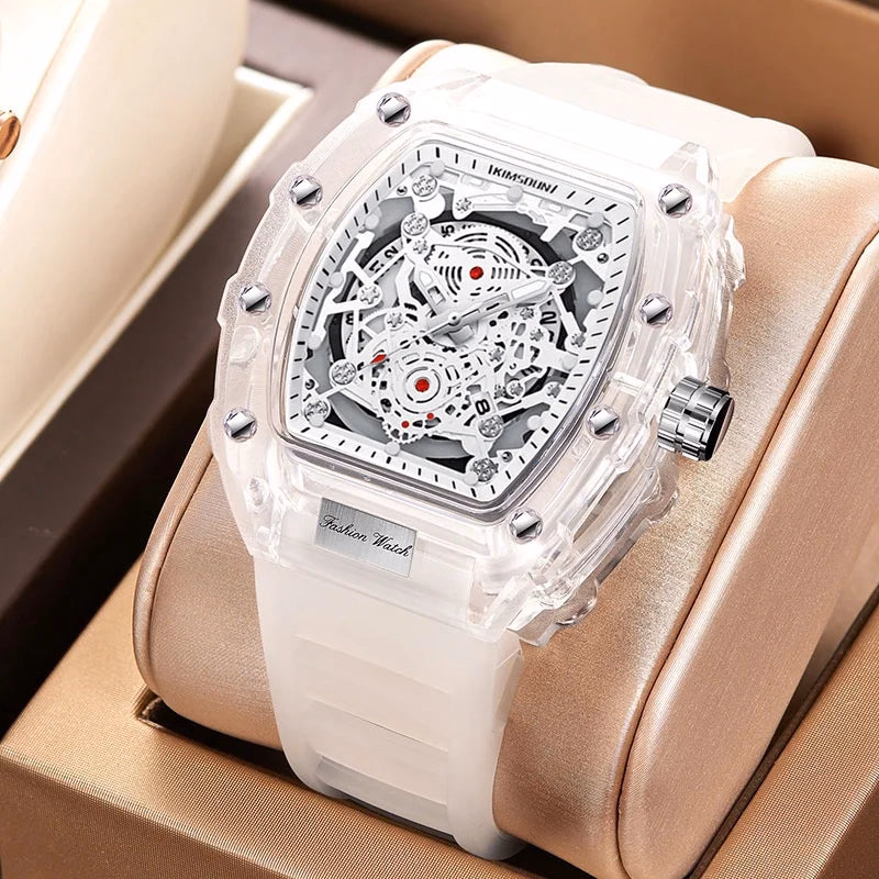 Men's Wine Barrel Quartz Watch