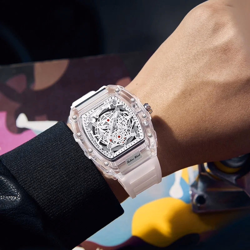Men's Wine Barrel Quartz Watch — image 2