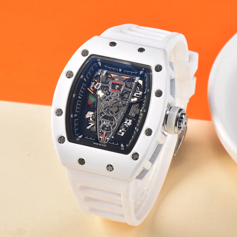 Luxury Men's Hollow Out Quartz Sport Watch — image 10
