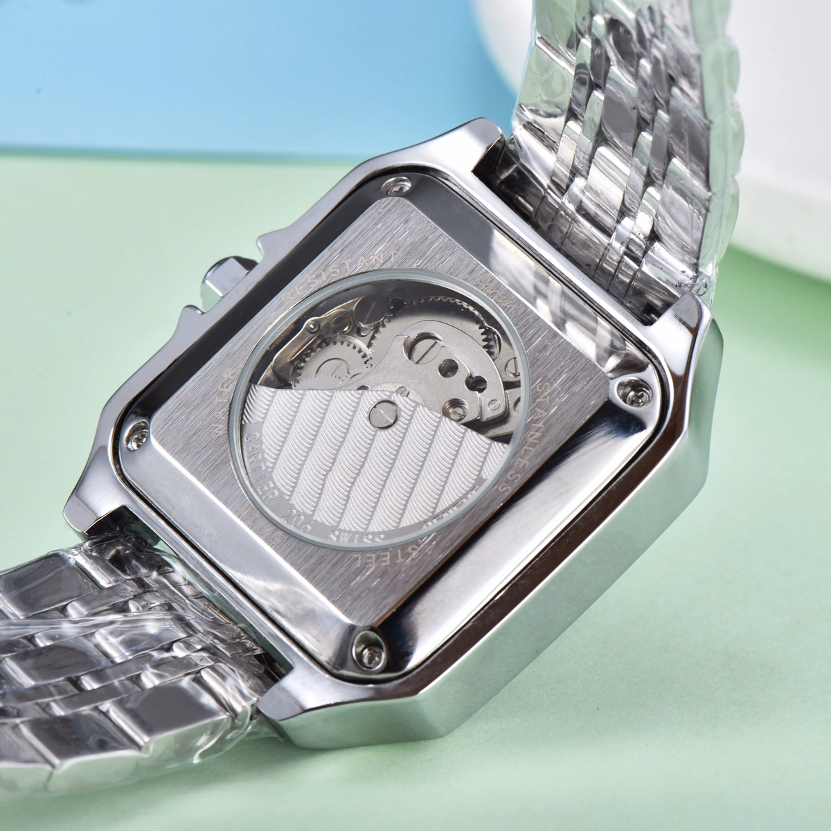 Men's Luxury Mechanical Square Watch — image 5