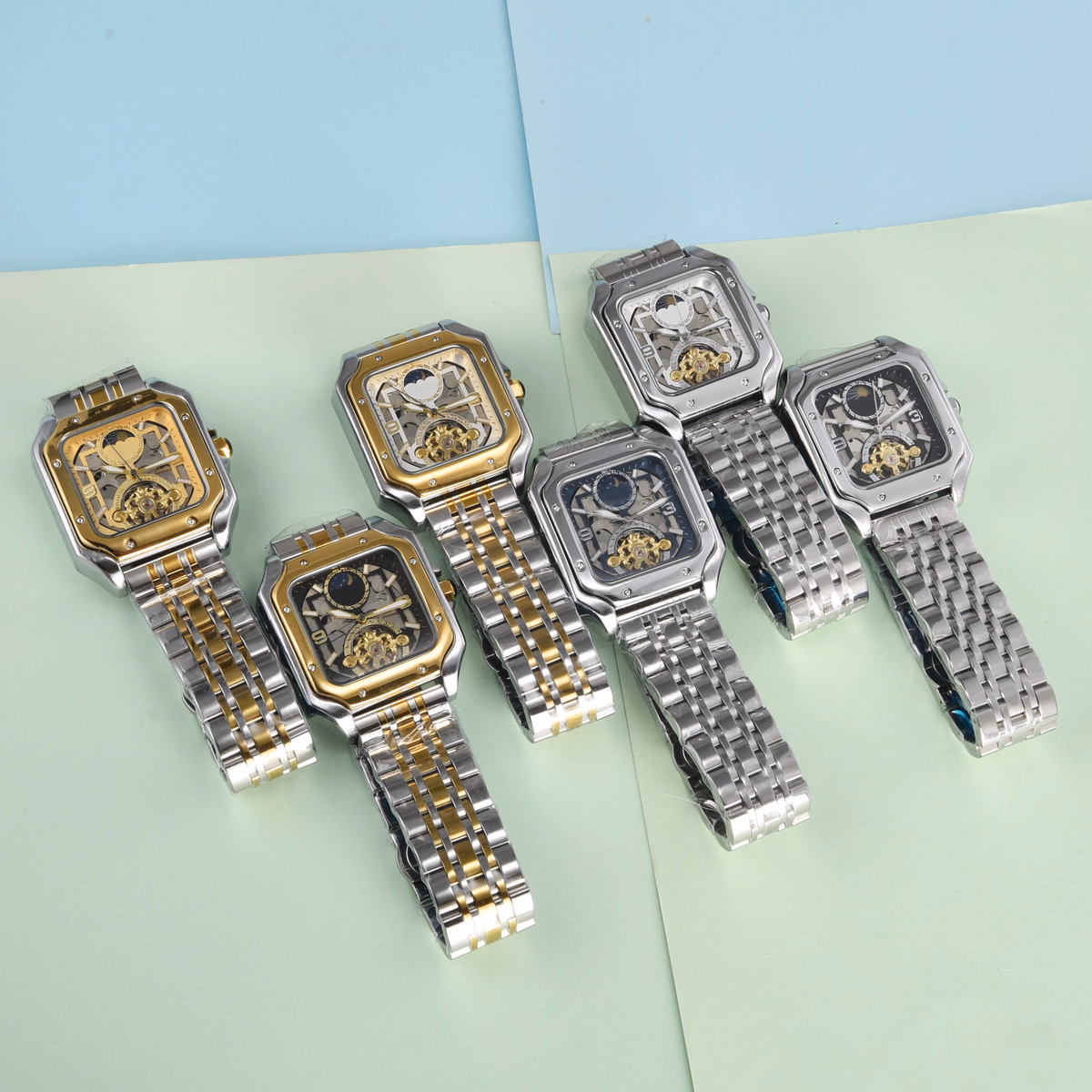 Men's Luxury Mechanical Square Watch — image 6