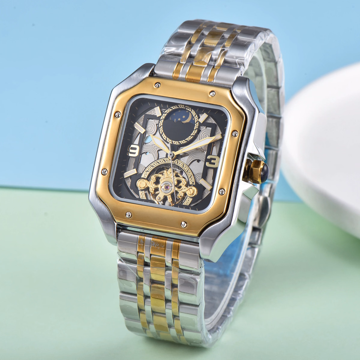 Men's Luxury Mechanical Square Watch — image 10