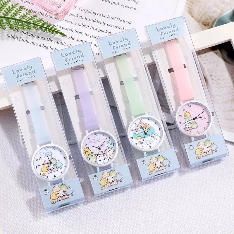 Glow-in-the-Dark Cartoon Kids Quartz Watch