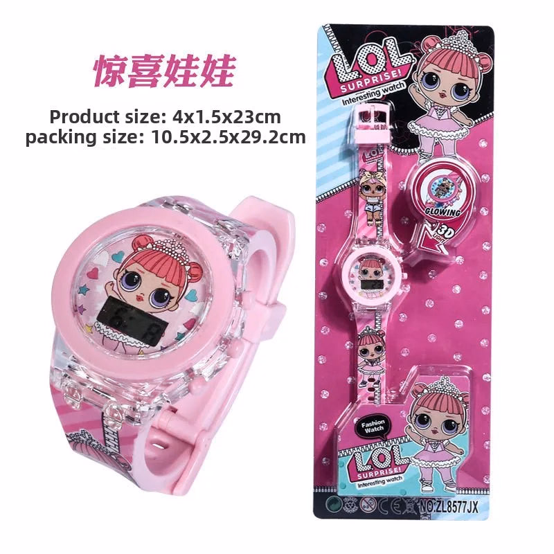 Children's Cartoon Digital Watch with Lights — image 3
