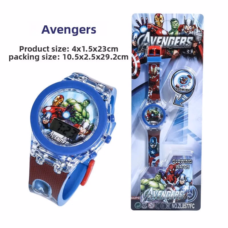 Children's Cartoon Digital Watch with Lights — image 4