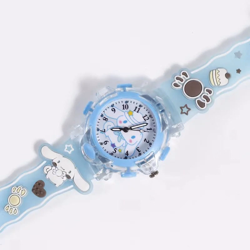 3D Luminous Hello Kitty Quartz Watch for Kids — image 7