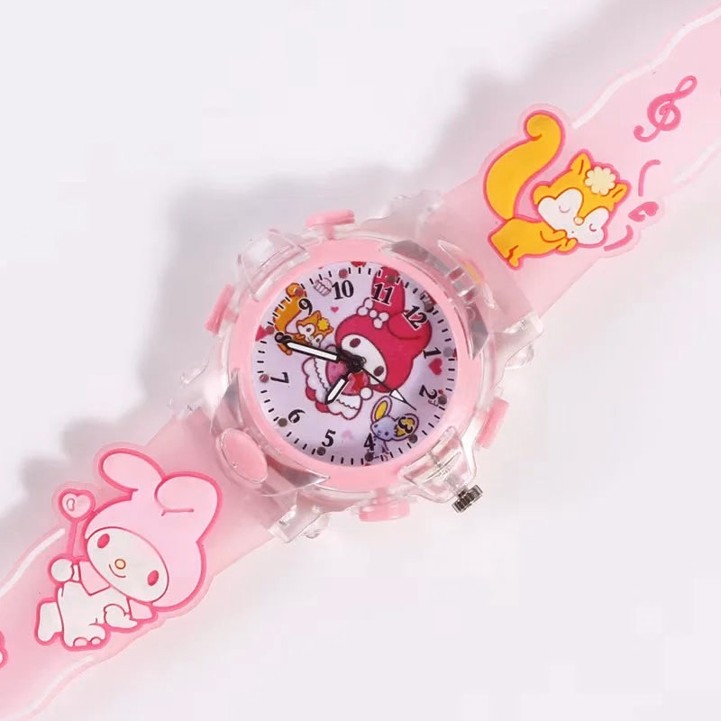 3D Luminous Hello Kitty Quartz Watch for Kids — image 12