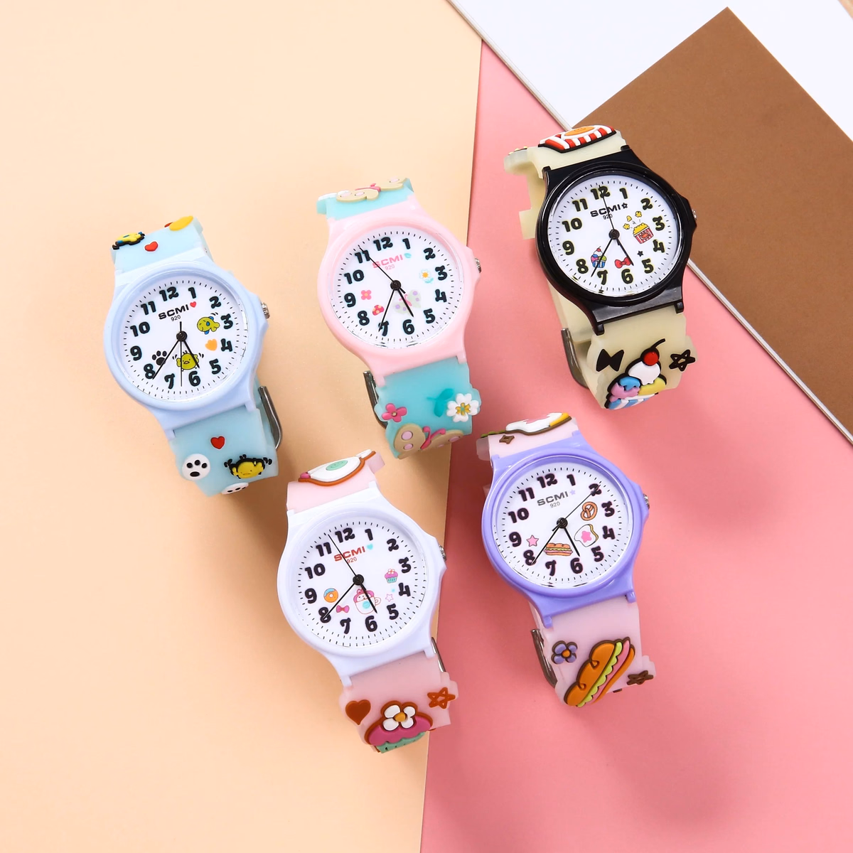 Charming 3D Cartoon Kids' Quartz Watch