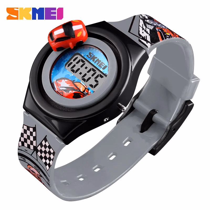 SKMEI Cartoon Car Kids' Digital Watch — image 5
