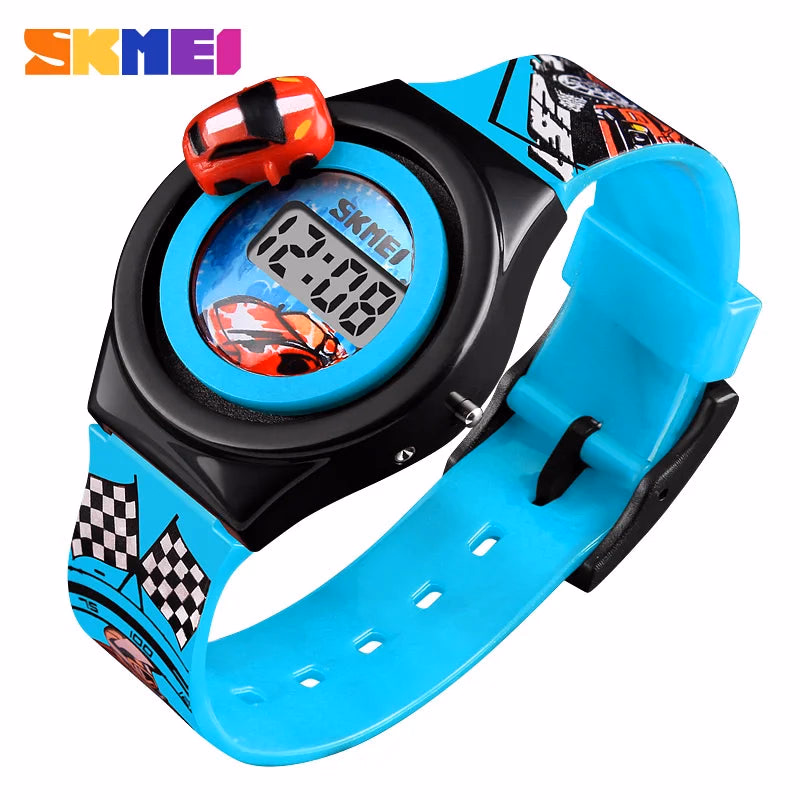 SKMEI Cartoon Car Kids' Digital Watch — image 4