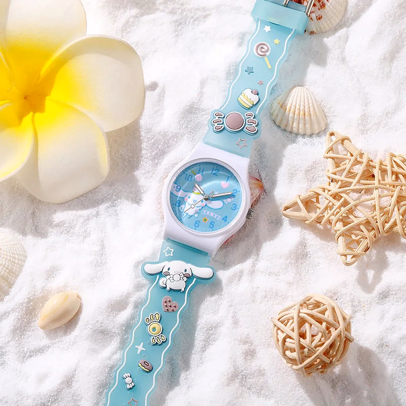 Cartoon Sanrio Kids Quartz Watch - 35mm Silicone Strap — image 3