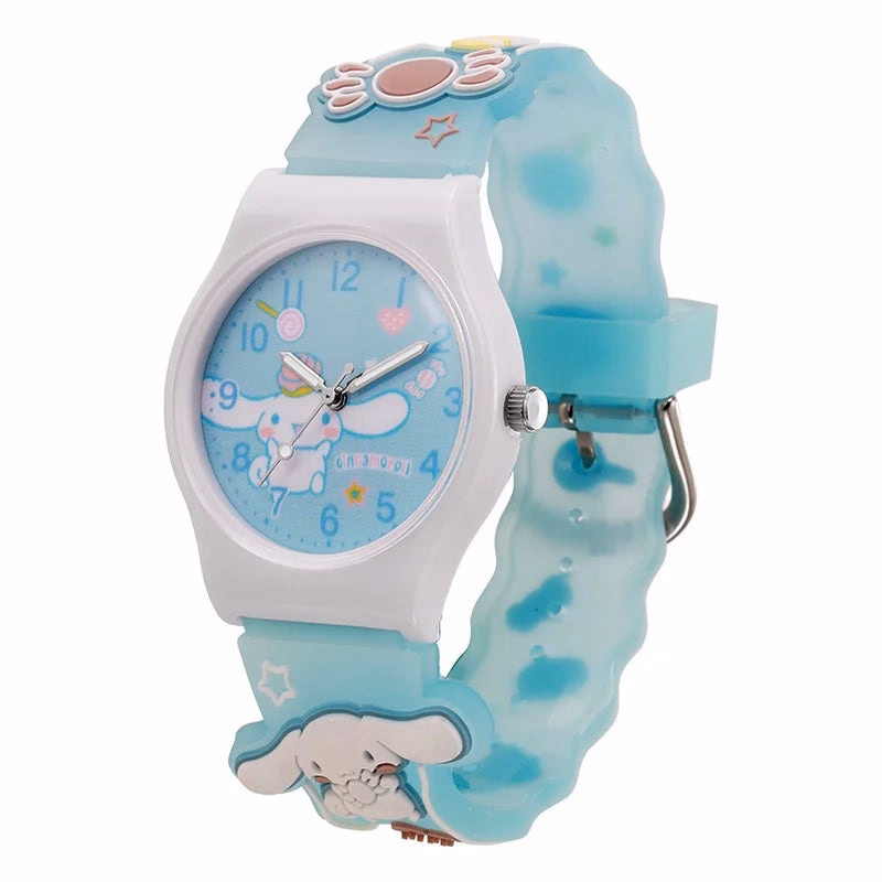 Cartoon Sanrio Kids Quartz Watch - 35mm Silicone Strap — image 5
