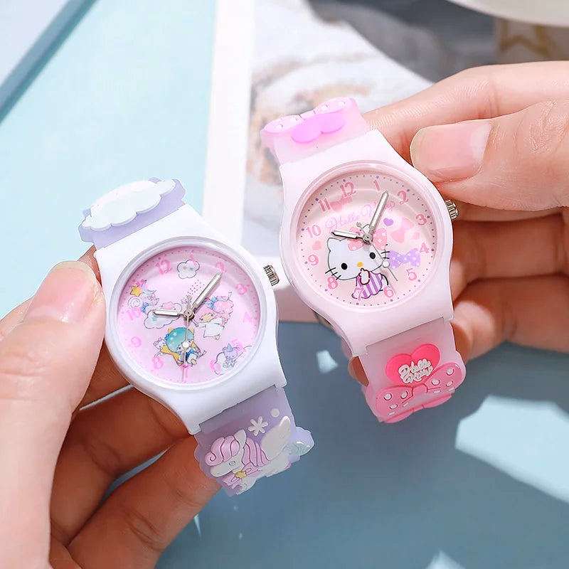 Cartoon Sanrio Kids Quartz Watch - 35mm Silicone Strap — image 4