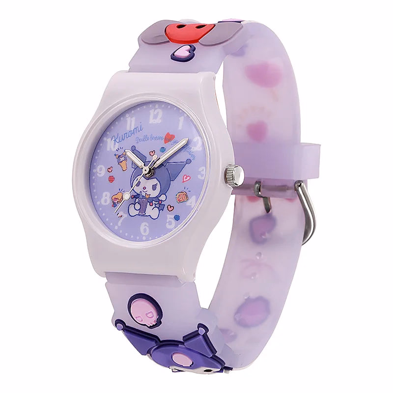 Cartoon Sanrio Kids Quartz Watch - 35mm Silicone Strap — image 8