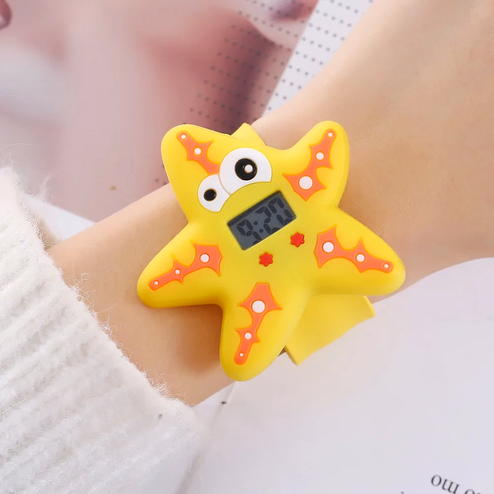 3D Animal Cartoon Silicone Kids Quartz Watch — image 5