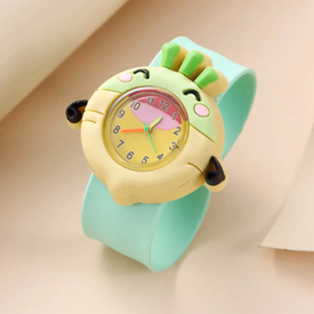 3D Animal Cartoon Silicone Kids Quartz Watch — image 2