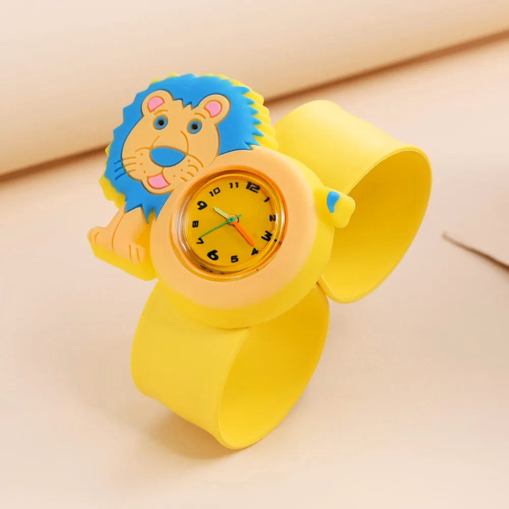 3D Animal Cartoon Silicone Kids Quartz Watch — image 4
