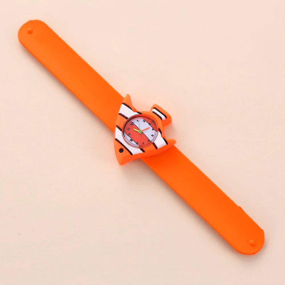 3D Animal Cartoon Silicone Kids Quartz Watch — image 6
