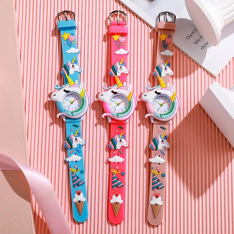 Charming Rainbow Unicorn Kids Quartz Watch — image 6