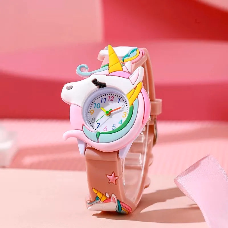 Charming Rainbow Unicorn Kids Quartz Watch — image 4