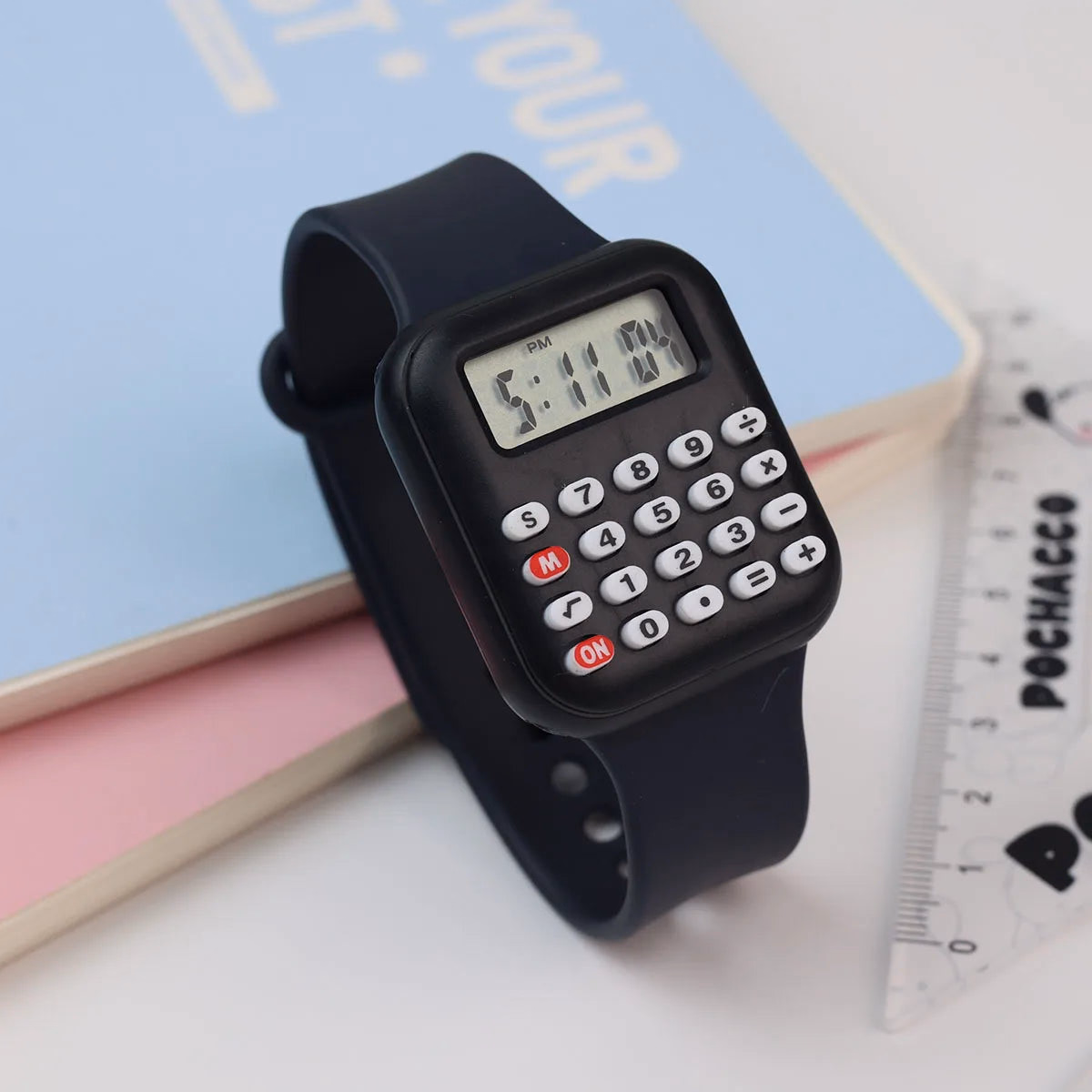 Kids Multifunctional LED Calculator Watch — image 10