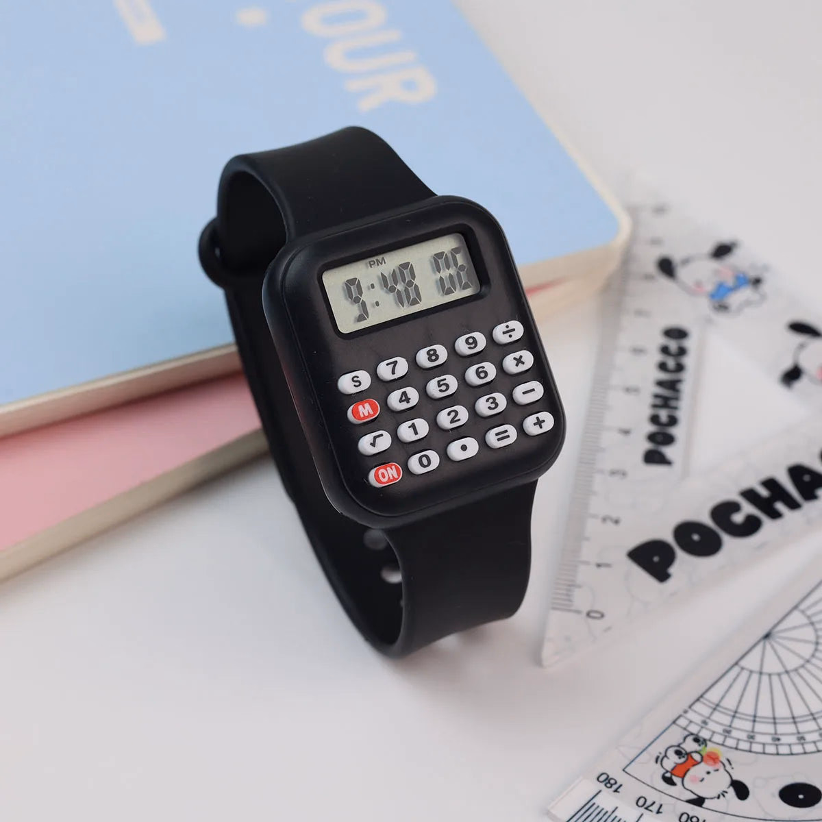Kids Multifunctional LED Calculator Watch — image 11