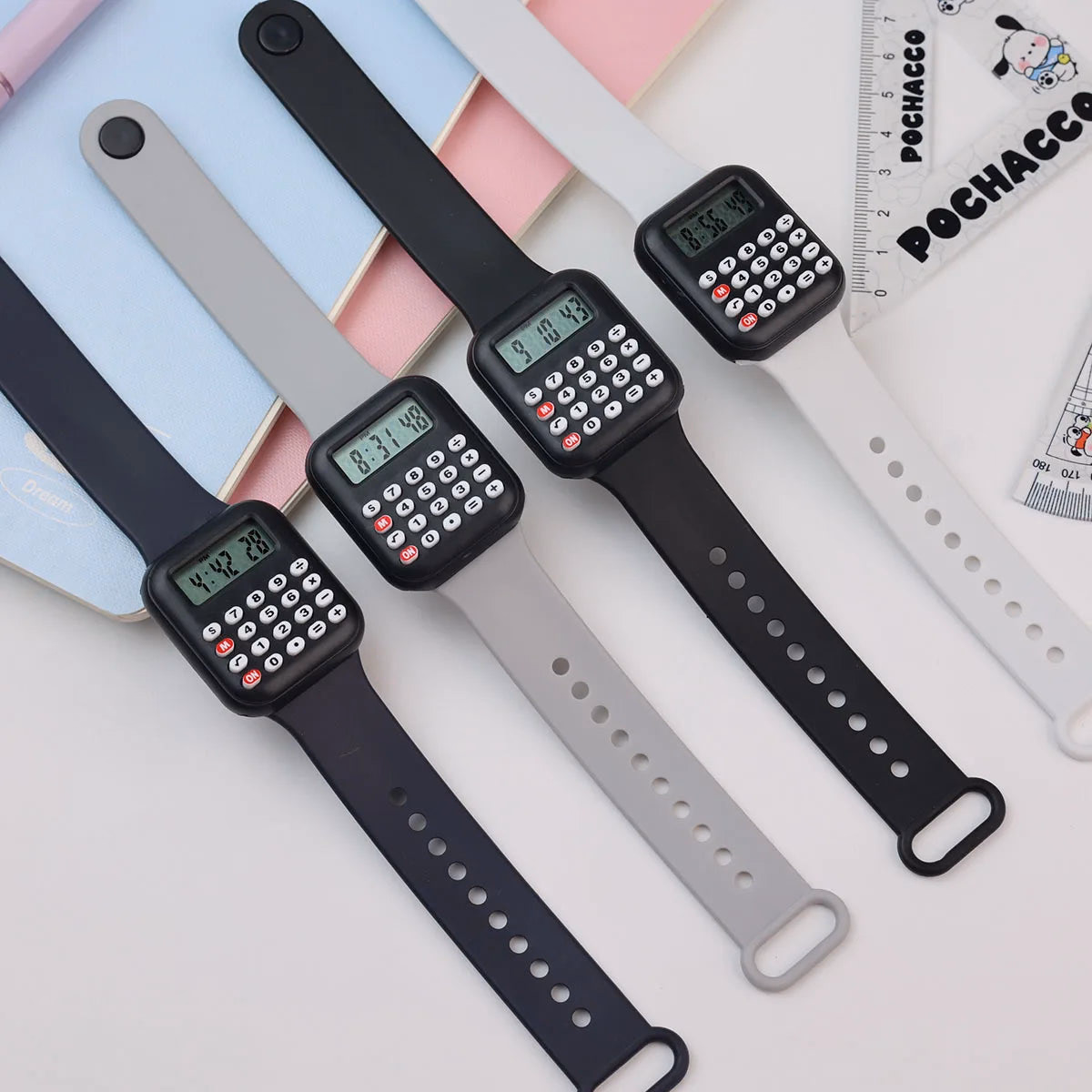 Kids Multifunctional LED Calculator Watch — image 4