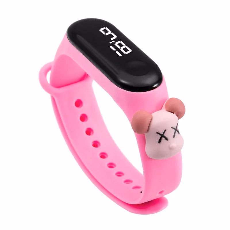 Kids' Waterproof LED Touch Screen Sports Watch — image 2
