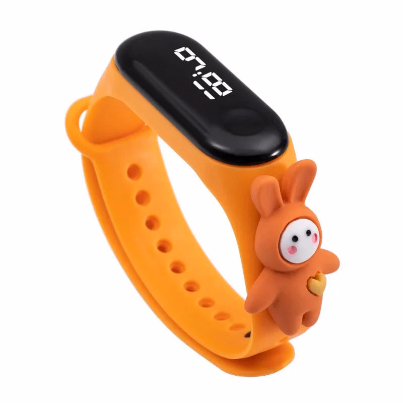 Kids' Waterproof LED Touch Screen Sports Watch — image 3