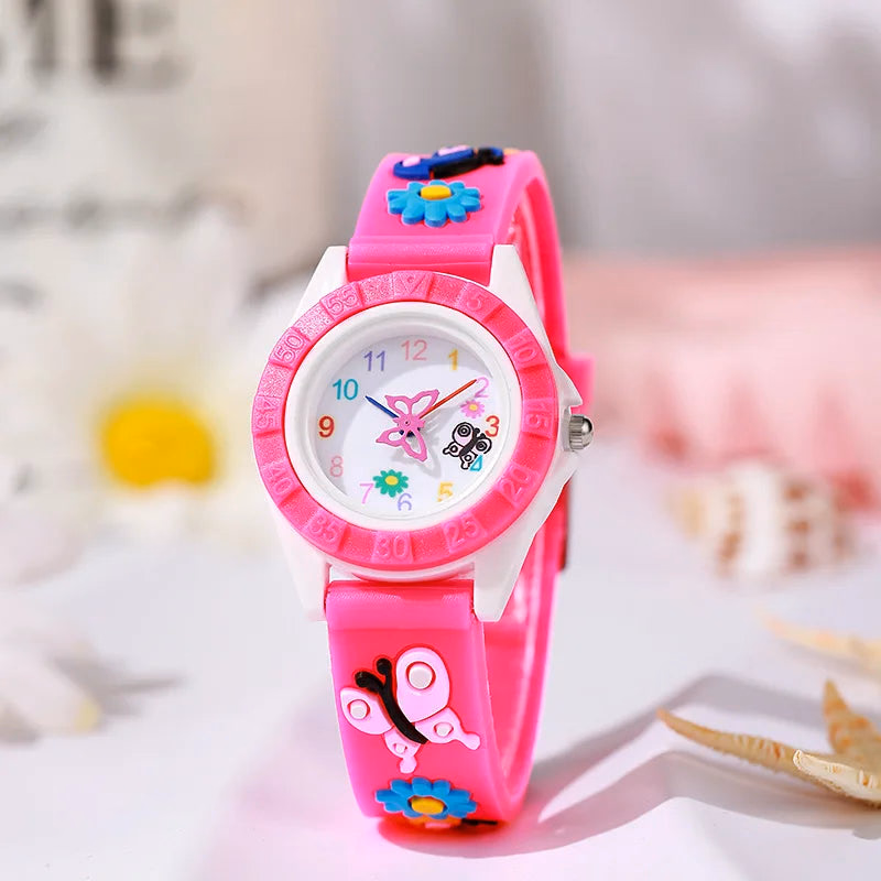 Charming Kids' Quartz Watch with Butterfly Design — image 10