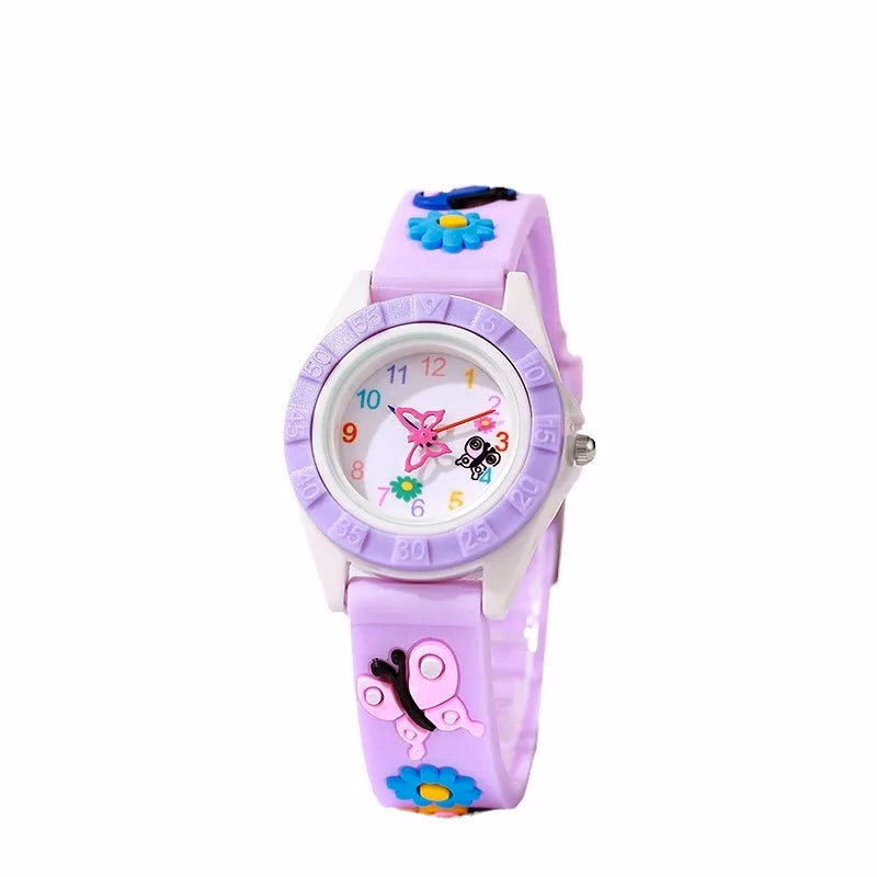 Charming Kids' Quartz Watch with Butterfly Design — image 5