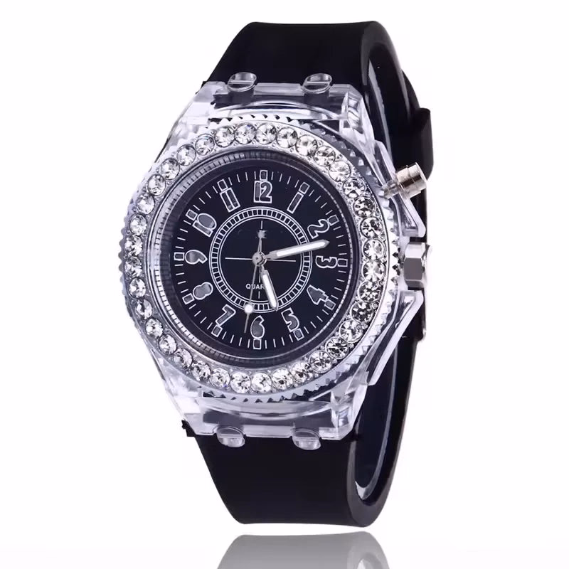 Trendy Fluorescent Couple Sport Watches — image 6