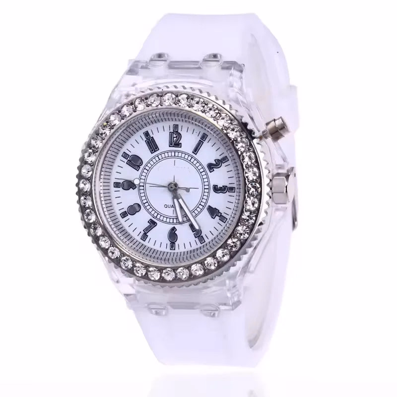 Trendy Fluorescent Couple Sport Watches — image 4