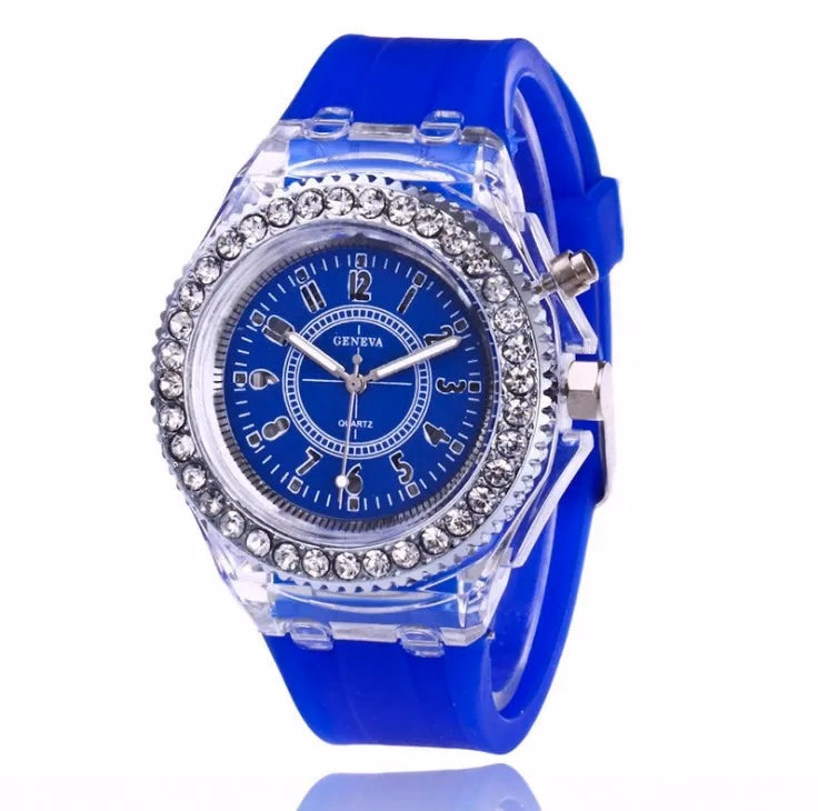 Trendy Fluorescent Couple Sport Watches — image 9