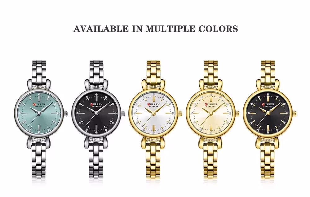 CURREN 9098 Gold Women's Waterproof Quartz Watch — image 6