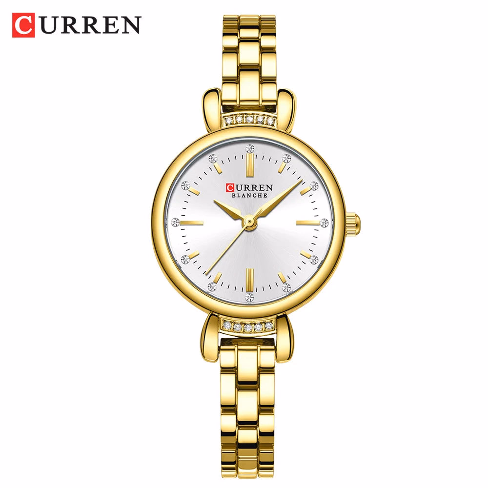 CURREN 9098 Gold Women's Waterproof Quartz Watch — image 13