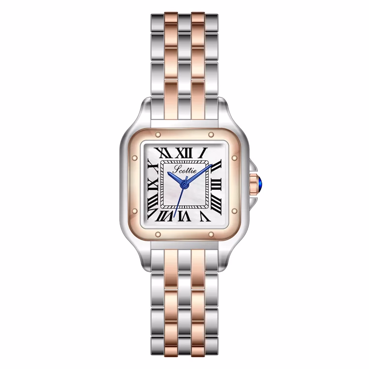 Scottie 9100 Luxury Women's Quartz Watch - Gold — image 8