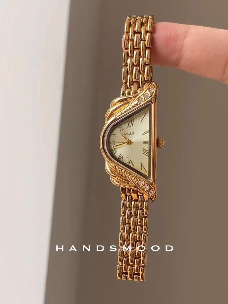 Vintage Gold Harp Women's Quartz Watch — image 2