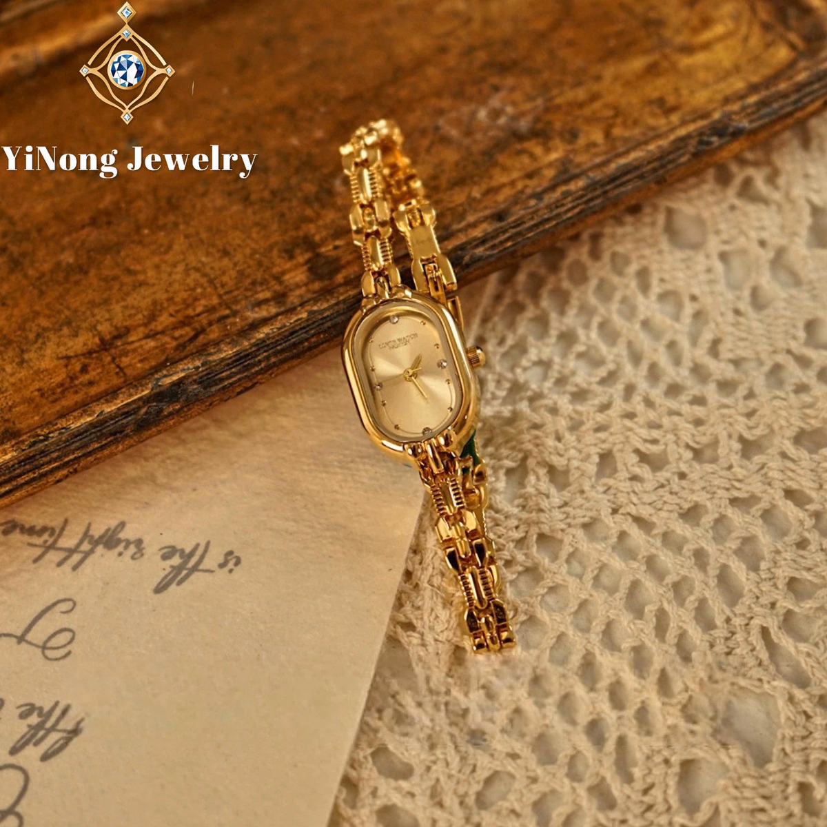 Luxury Medieval Retro Women's Quartz Watch - Waterproof