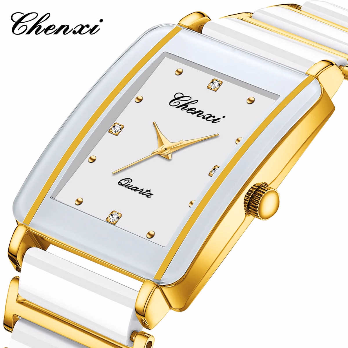 CHENXI Waterproof Quartz Couple Watches — image 3