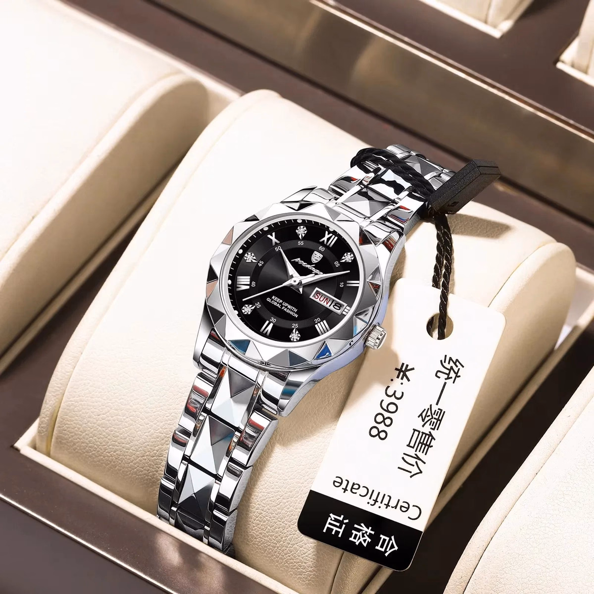 POEDAGAR 306 Luxury Ladies Luminous Watch — image 7
