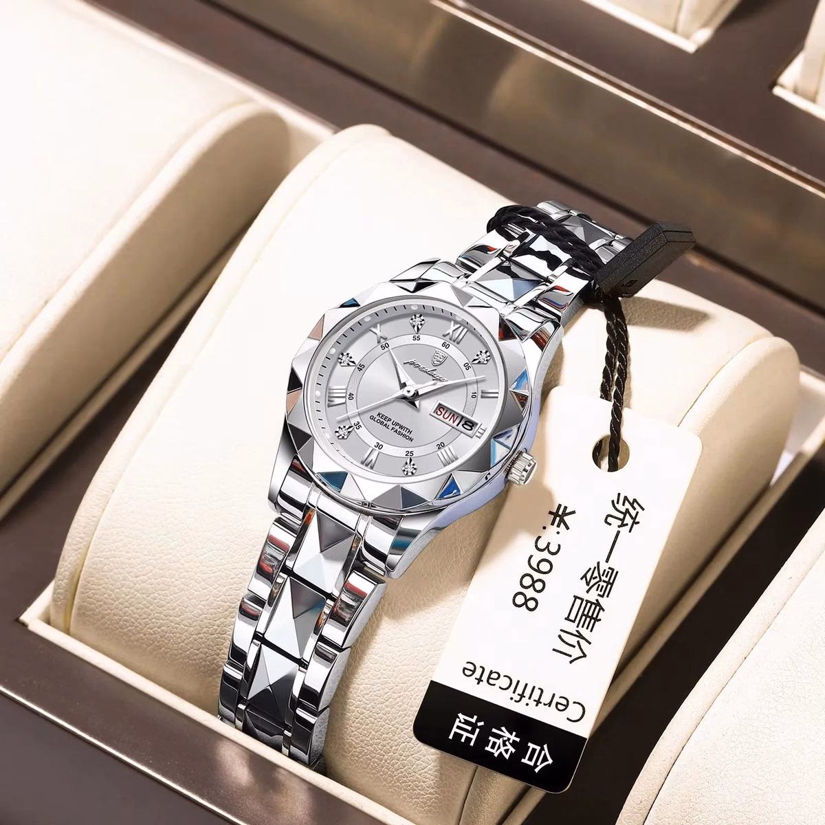 POEDAGAR 306 Luxury Ladies Luminous Watch — image 12