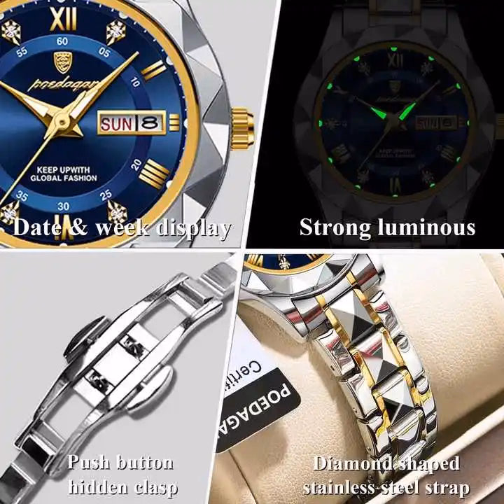 POEDAGAR 306 Luxury Ladies Luminous Watch — image 6