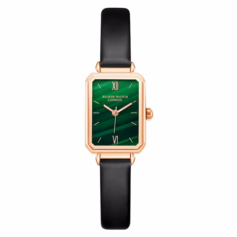 Wlisth S527 Luxury Green Dial Waterproof Watch — image 7