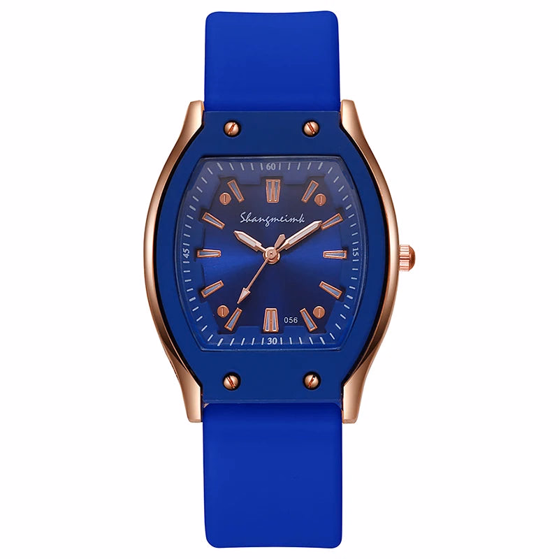 Customizable Silicone Strap Quartz Watches — image 3