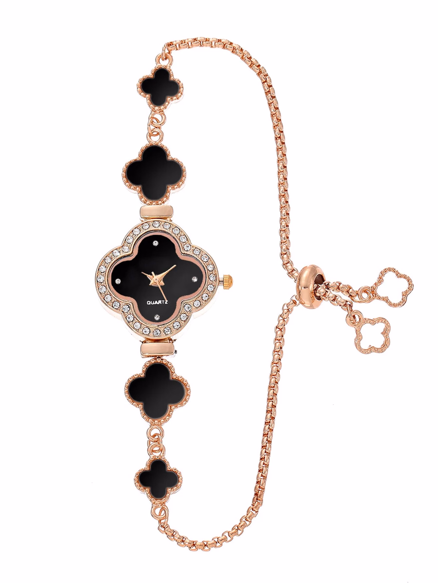 LUCKYFOX Women's Quartz Watch - Luxury Clover Design — image 12